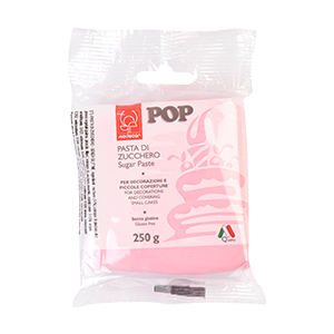 Pasta di zucchero POP 250 g rosa