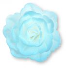 Wafer flower - Chinese rose in shaded light blue colour