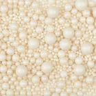 Decorazioni in zucchero - Perle soffici bianche