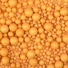 Decorazioni in zucchero - Perle soffici gialle