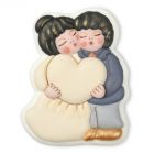 Soggetti in zucchero - Coppia sposini Thun