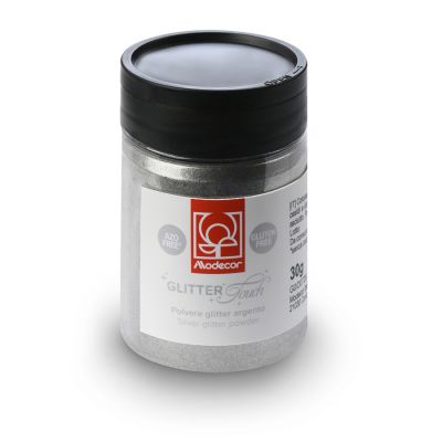 Glitter in polvere colore Argento