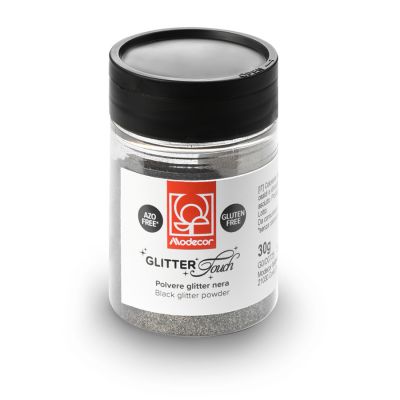 Glitter in polvere colore Nero