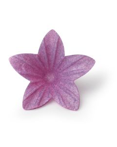 Wafer flower - Mini flower in shaded violet colour