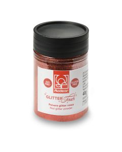 DECORATIVE RED GLITTER POWDER AF