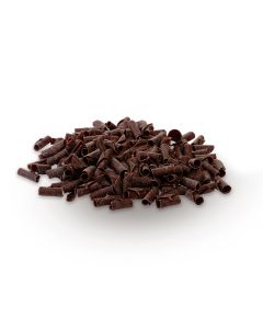 Decorazioni in cioccolato fondente