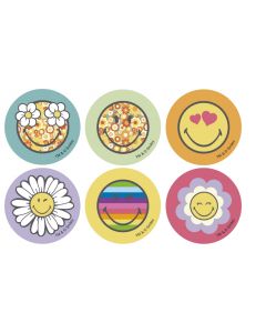SMILEY ROUND COOKIE COVERS D5,8