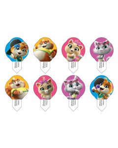 DECOSHAPE DE OBLEA 44 GATOS (8MOD)