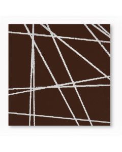 Quadrato chablon in cioccolato fondente