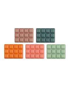 Decorazioni in blister in cioccolato bianco - Tavolette